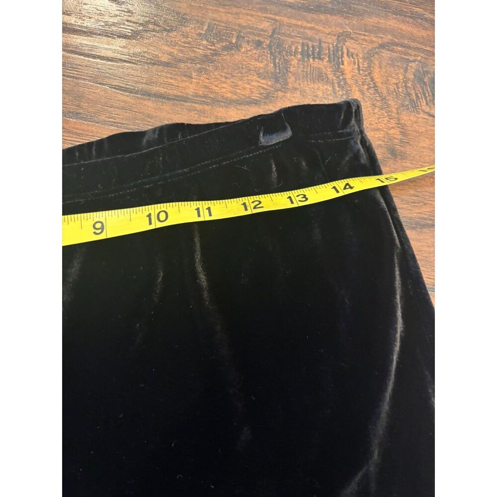 Isabella Bird size Small Silk Blend Velvet Whimsygoth Witchy Maxi Skirt - Picture 4 of 6